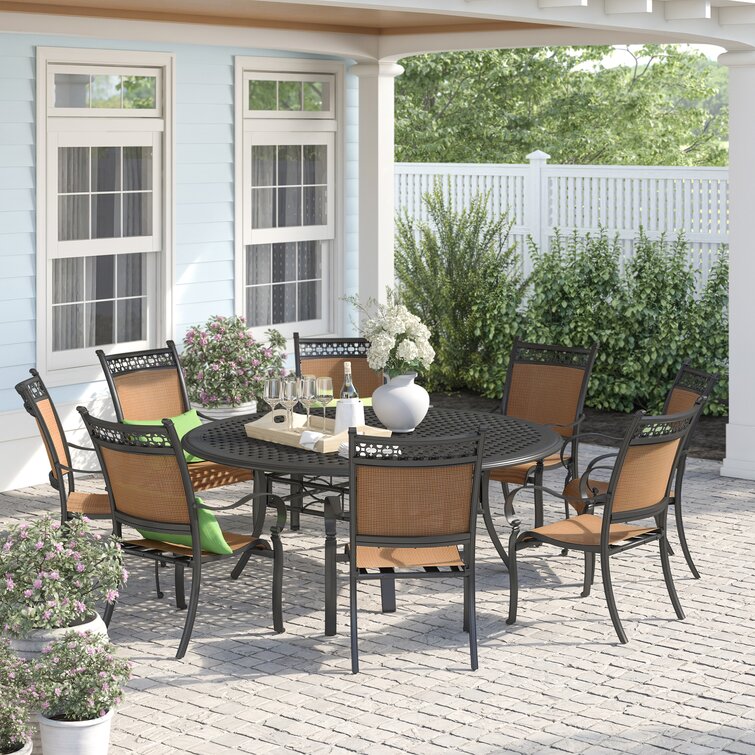 Durango chair and discount dining set with parasol